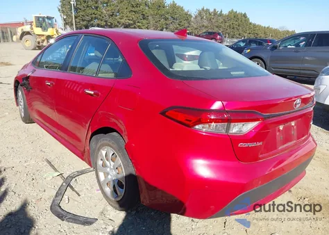 2020 Toyota Corolla Le from USA, damaged, VIN JTDEPRAE9LJ056436